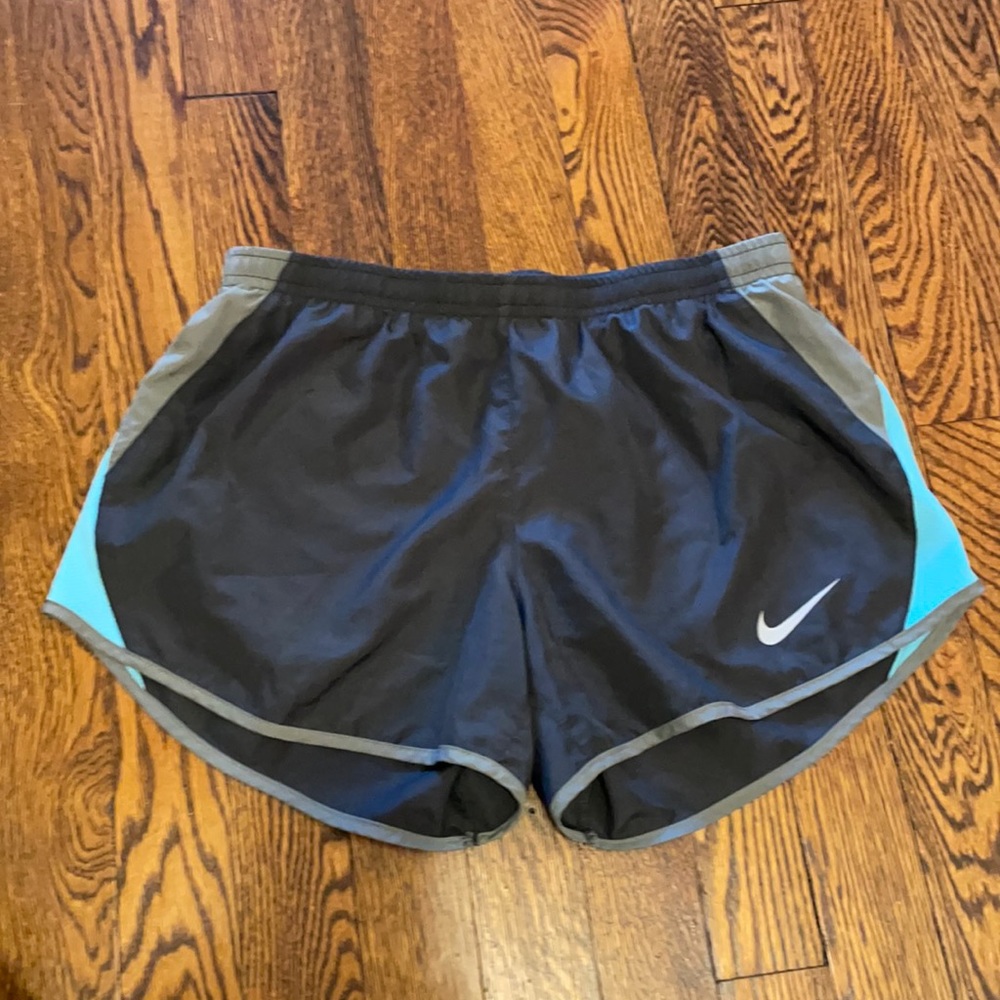 Nike Grey Blue Athletic Shorts!